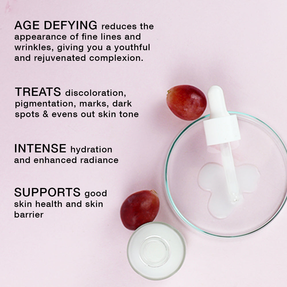 REVITALISING FACE SERUM (with Red Vine Extract)